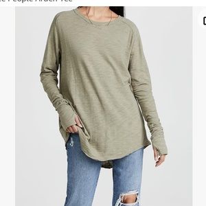 Free People Arden Tee - EUC